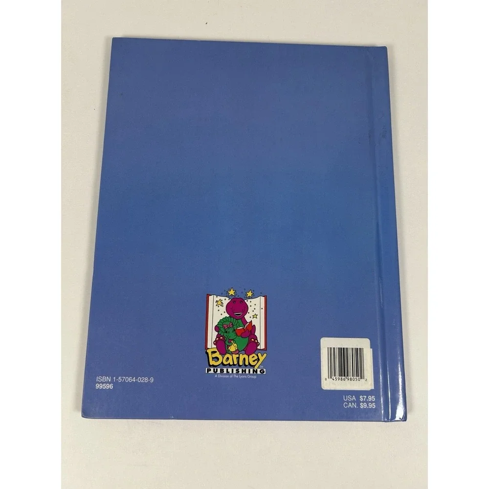 Barneys Imagination Island - Bedtime with Barney Hardcover Book 1994
